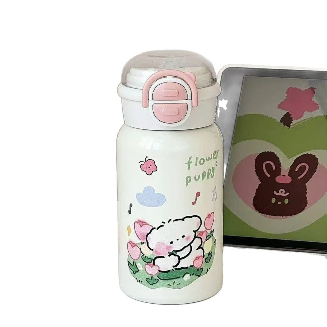 Women's Creative Water Bottle with Animal Design LoungeYard — product view 1