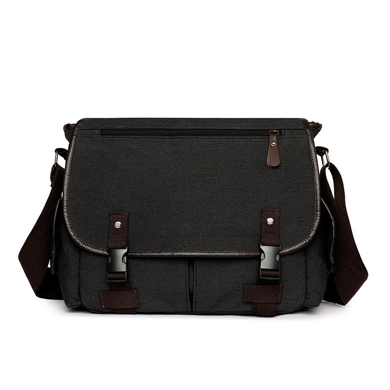 Multi-Functional Vintage Messenger Bag LoungeYard — product view 2
