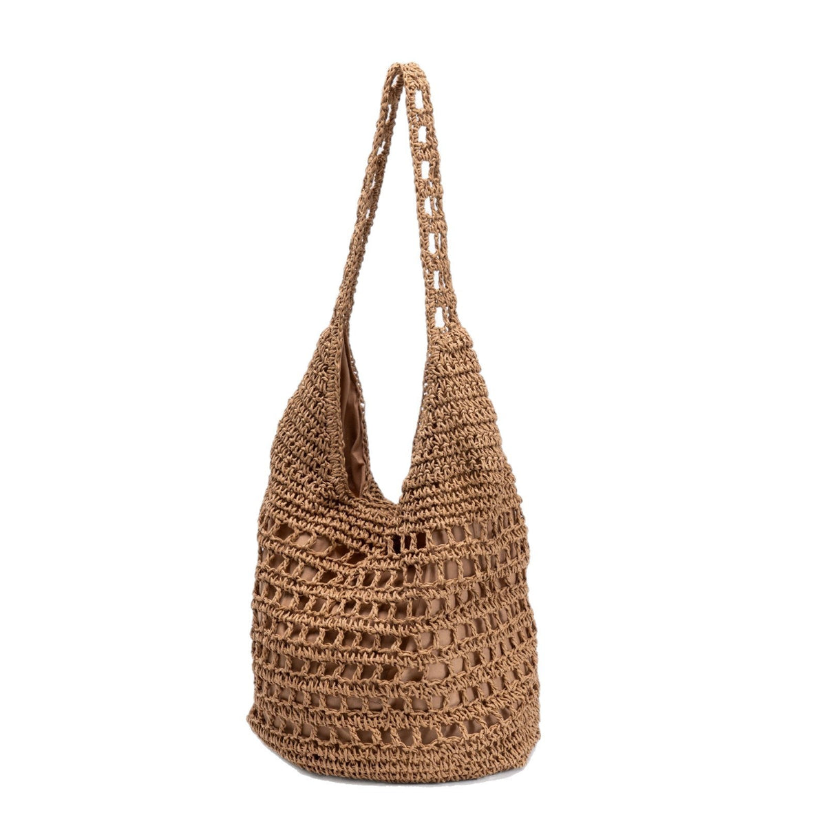 Fine Macrame Drawstring Bag LoungeYard — product view 5