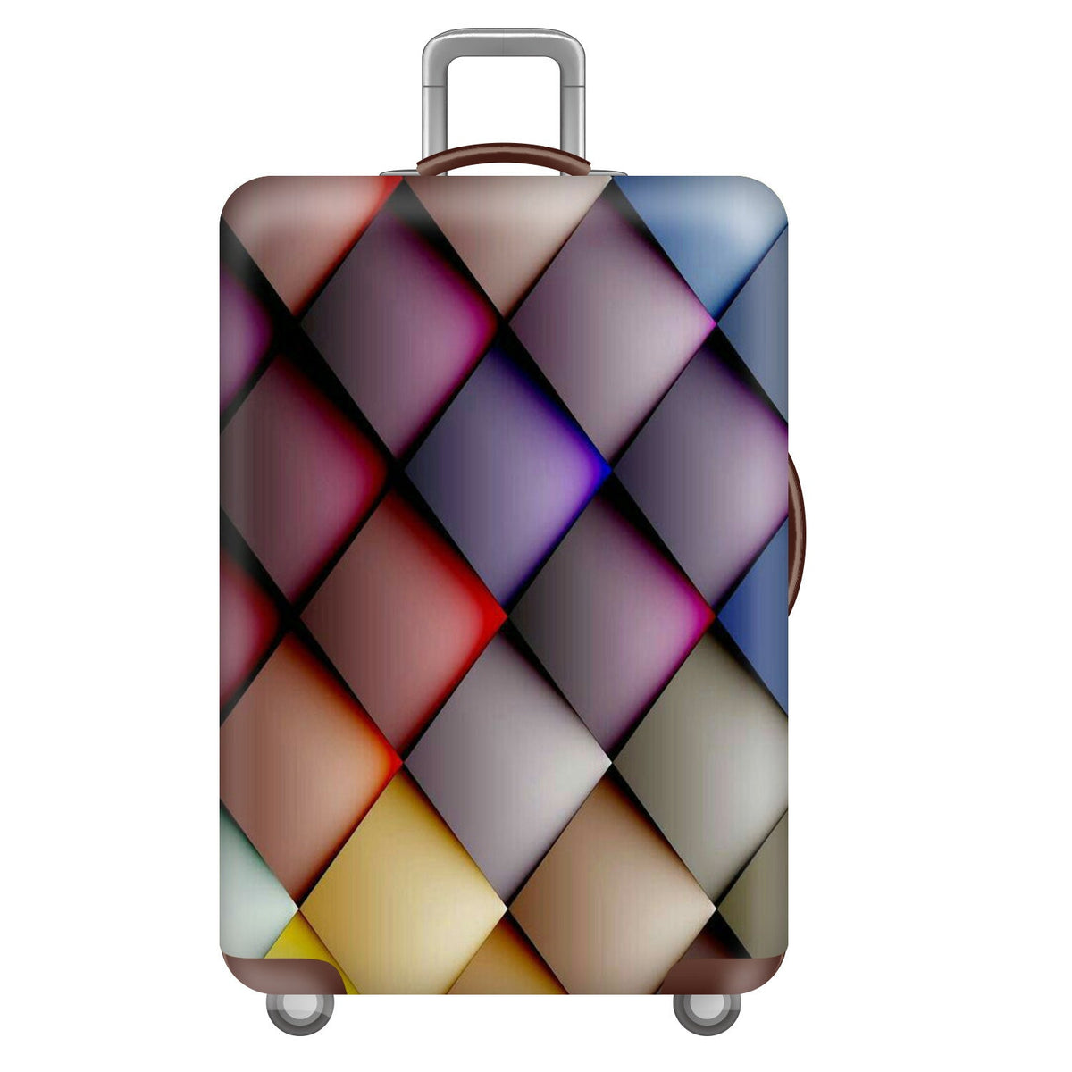 Unisex nan robust Hartschalen luggage cover and car emblem motif LoungeYard — product view 2