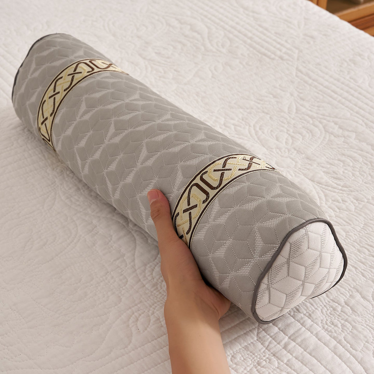 Ergonomic Neck Support Roll with Unique Support Structure LoungeYard — product view 2