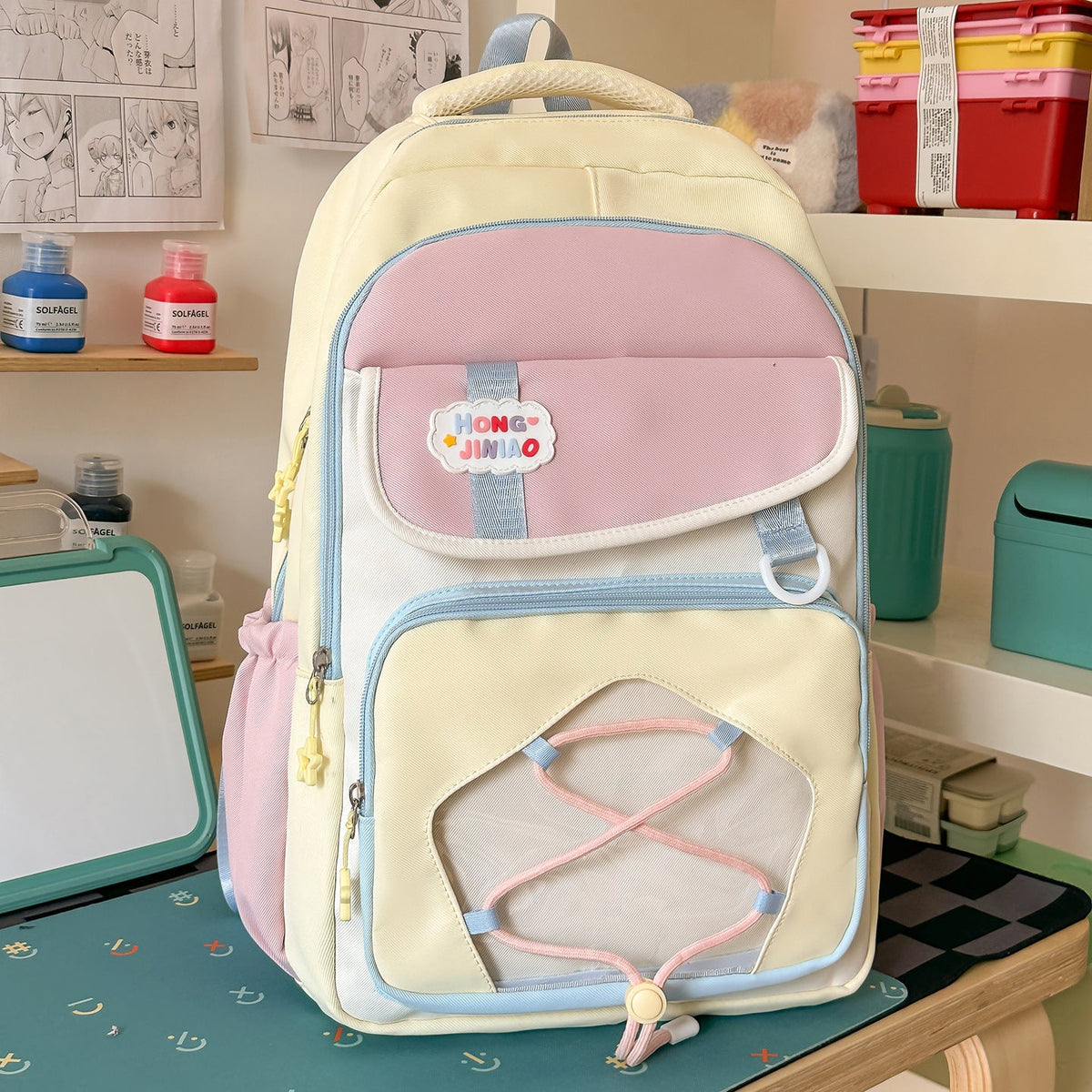 Playful Character-Themed Mini Backpack LoungeYard — product view 6