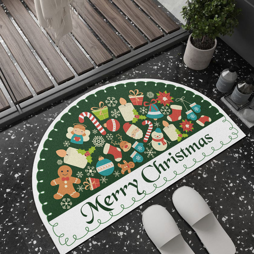 Playful Giraffe Themed Bath Mat — product view 6