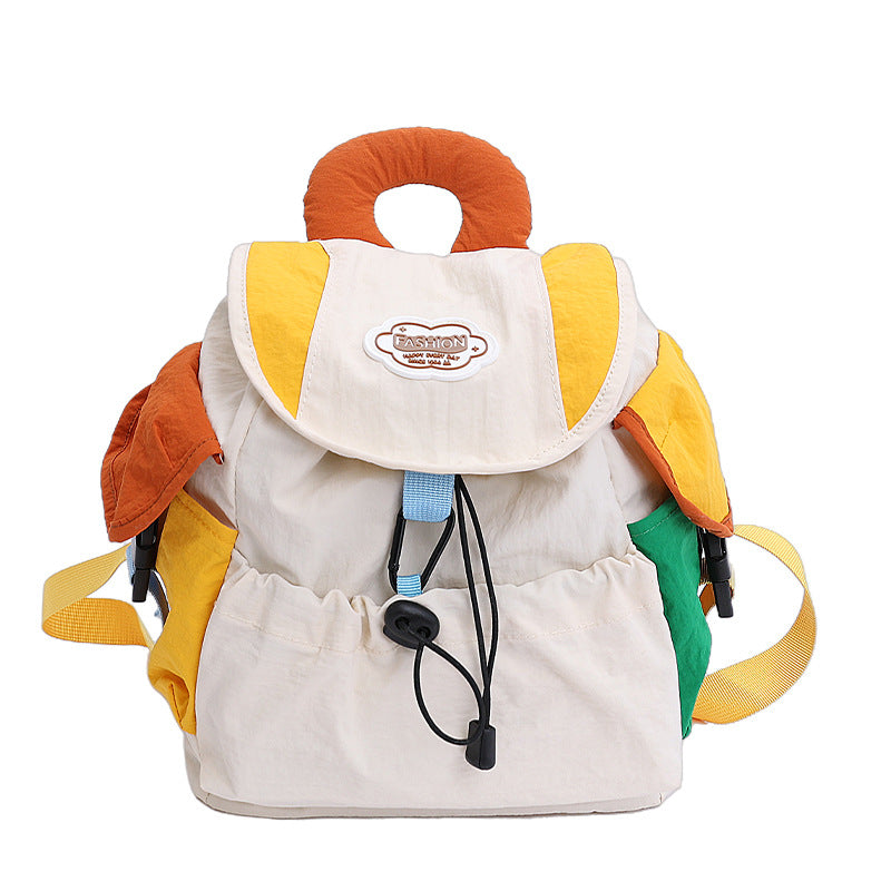Colorful Patchwork Backpack LoungeYard — product view 6