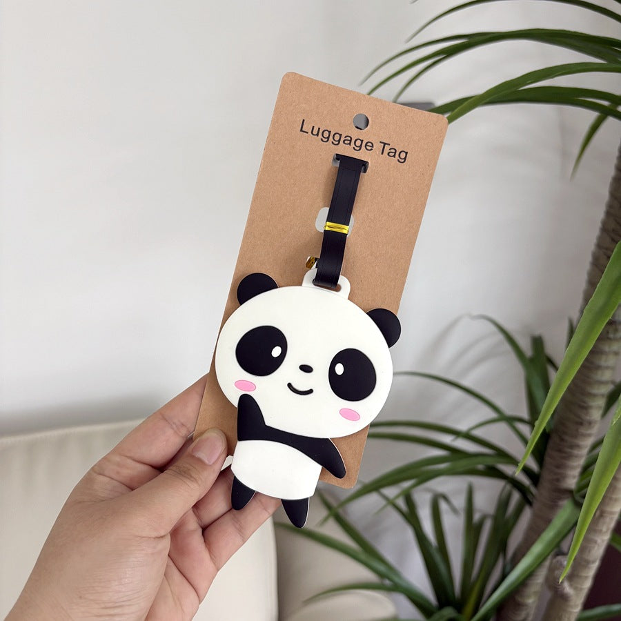 Cute Panda Luggage Tag LoungeYard — product view 7