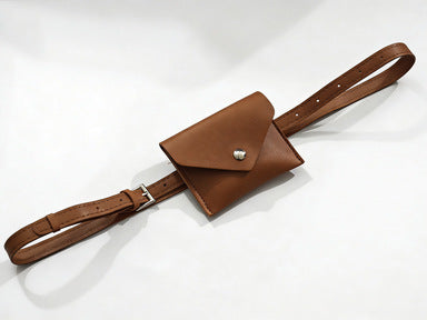 Leather Mini Pouch Belt Bag LoungeYard — product view 7