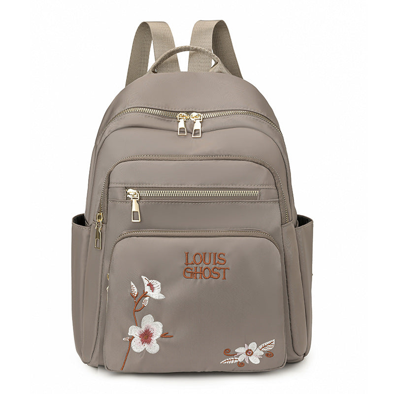 Embroidered Multi-Pocket Backpack — product view 2