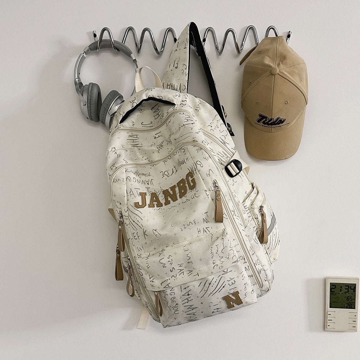Spacious Multi-Pocket Rucksack LoungeYard — product view 7