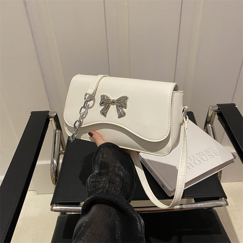 Elegant Bow-Detail Crossbody Bag — product view 6