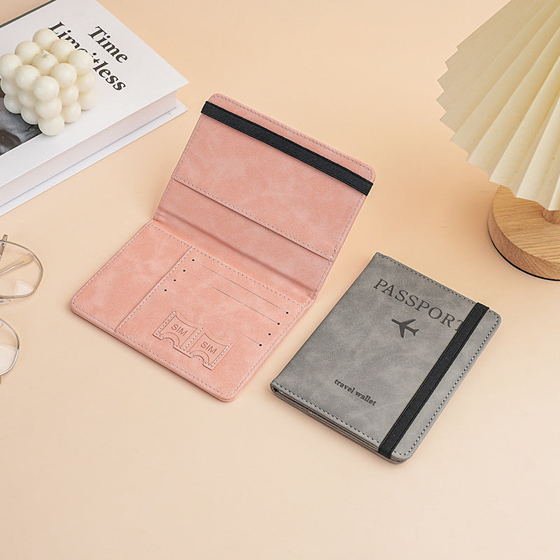 Premium Leather Passport Holder — product view 7