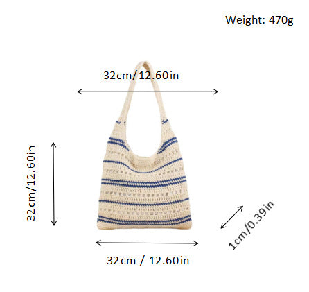Crocheted Shoulder Bag LoungeYard — product view 5