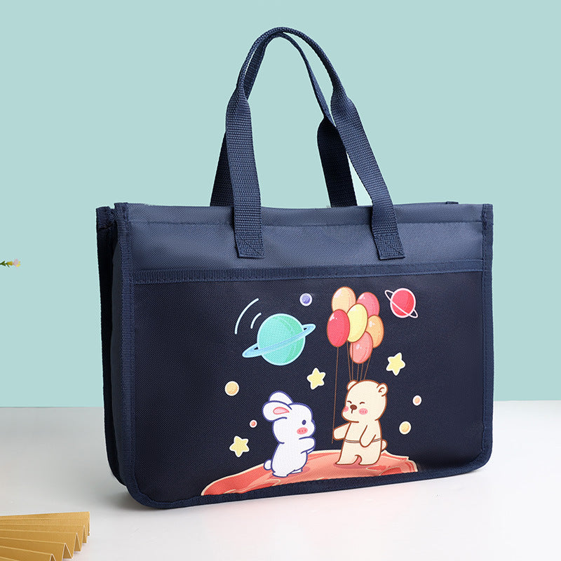 Kids Cute Bunny Print Lunch Bag LoungeYard — product view 5