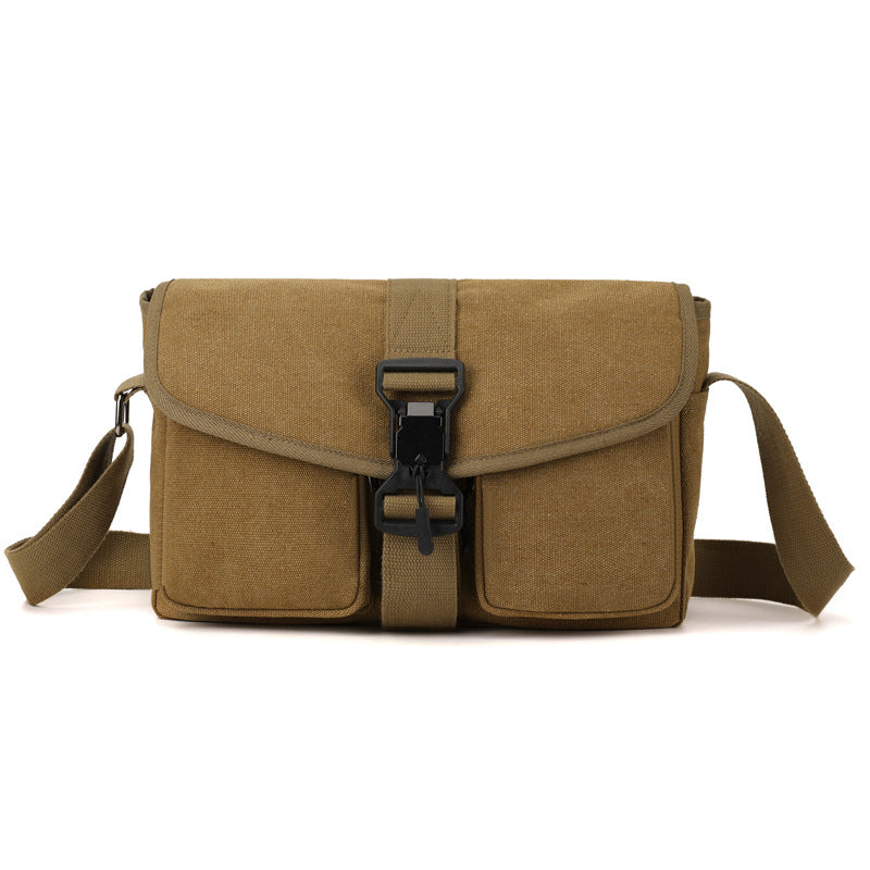 Versatile Canvas Crossbody Bag LoungeYard — product view 5