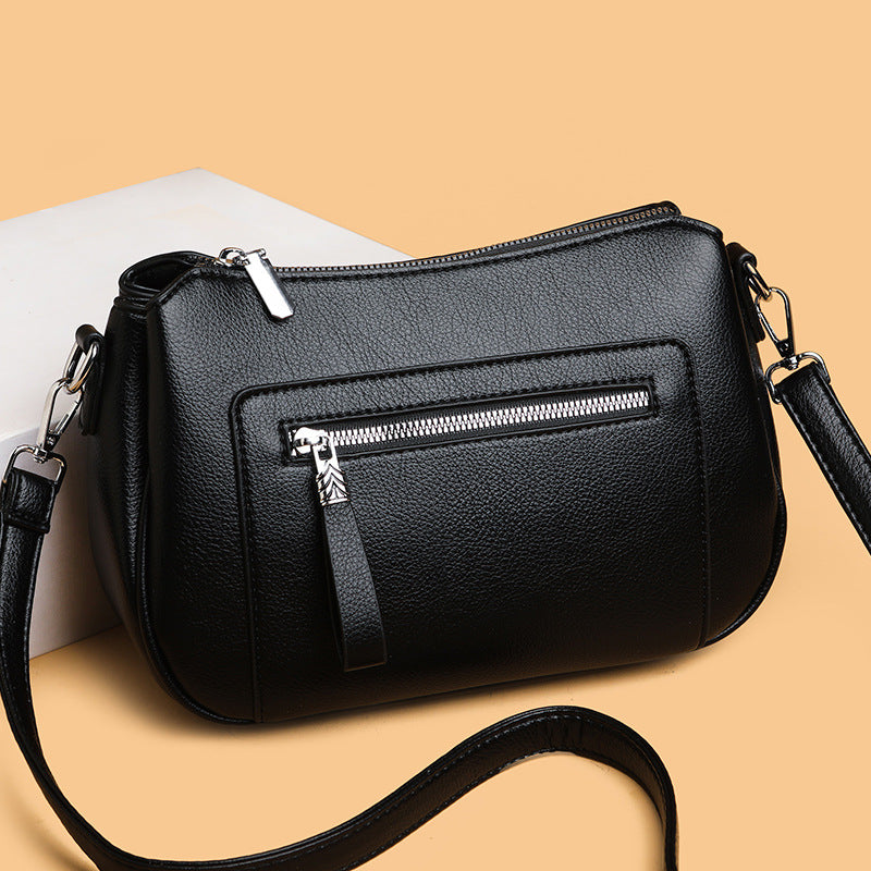 Casual Leather Crossbody Bag LoungeYard — product view 1