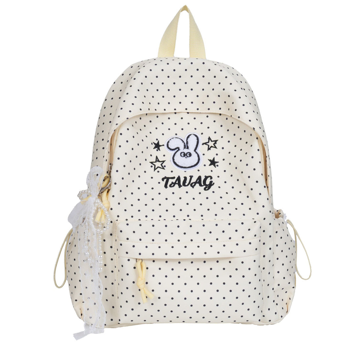 Cute Polka Dot Character Backpack LoungeYard — product view 5