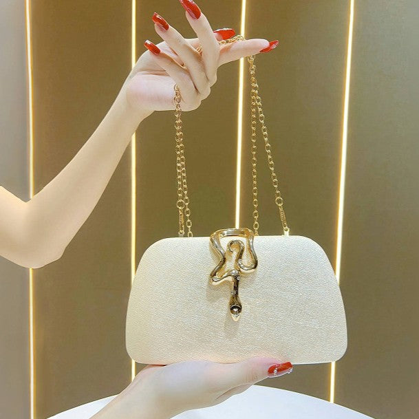 Elegant Structured Evening Clutch — product view 1