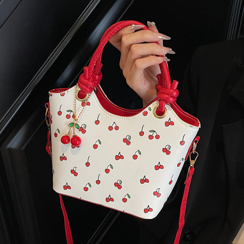 Cherry Patterned Handbag — product view 5