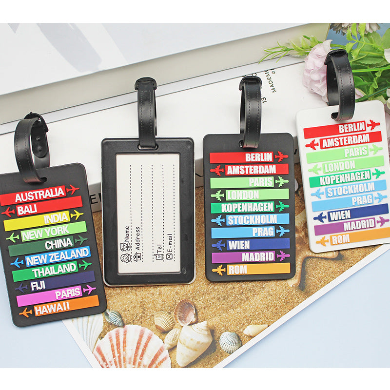 Unisex Travel Luggage Tag LoungeYard — product view 4