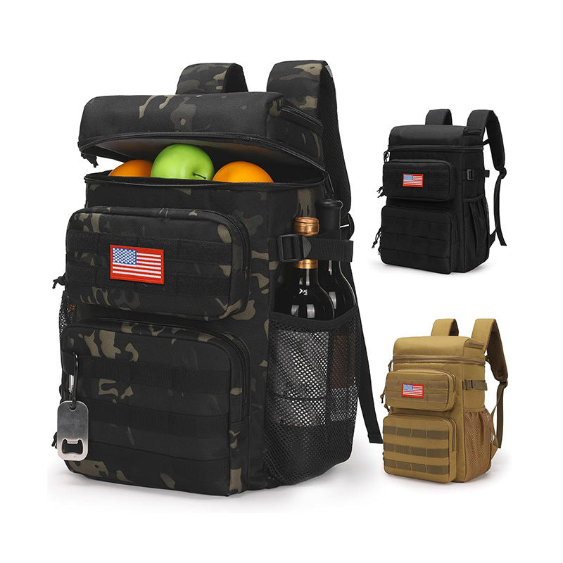 Multi-Compartment Insulated Cooler Backpack — product view 2