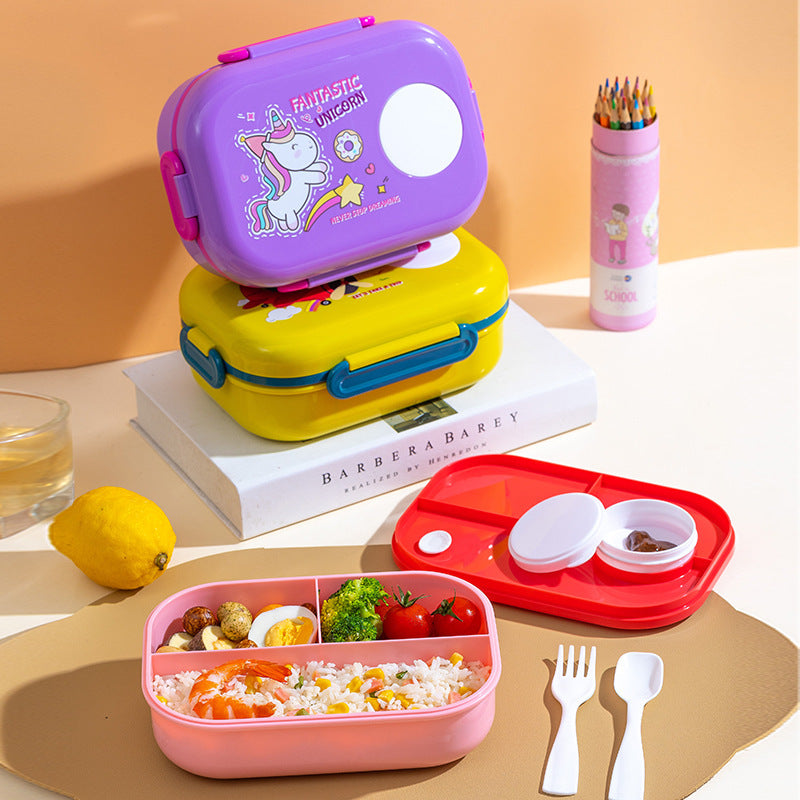 Creative Cartoon-Themed Lunch Box Set — product view 3