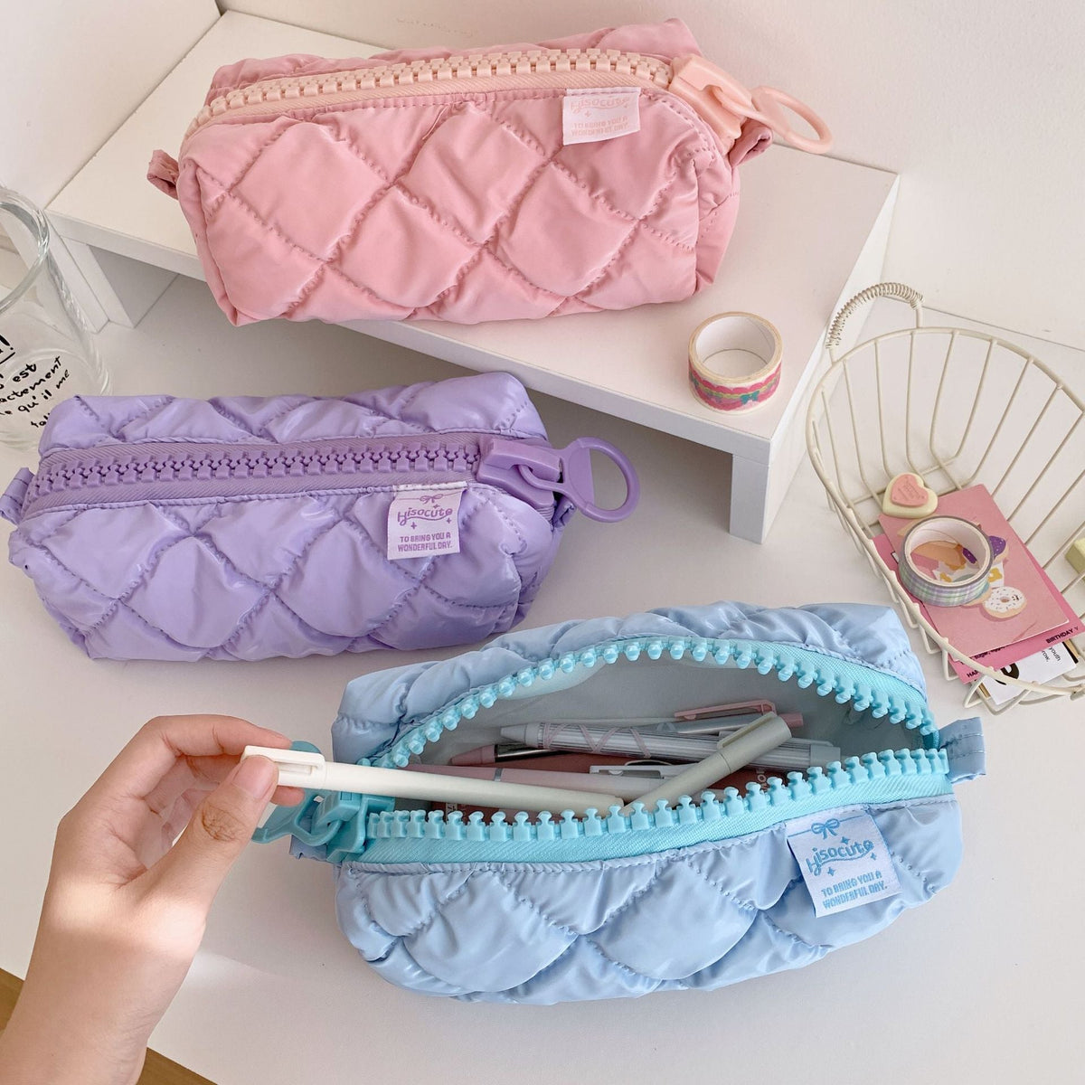 Quilted Organizer Pouch — product view 3