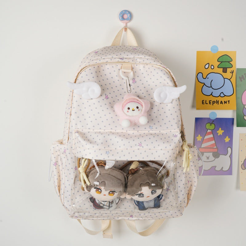 Playful Cartoon Character Backpack LoungeYard — product view 5