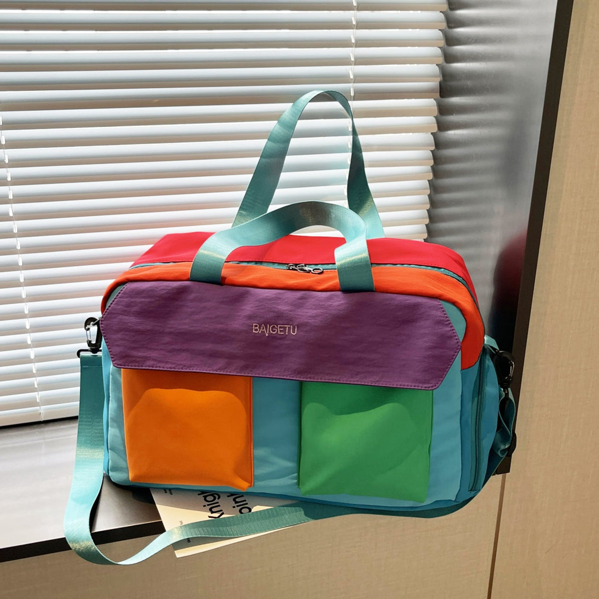 Colorful Travel Duffle LoungeYard — product view 5