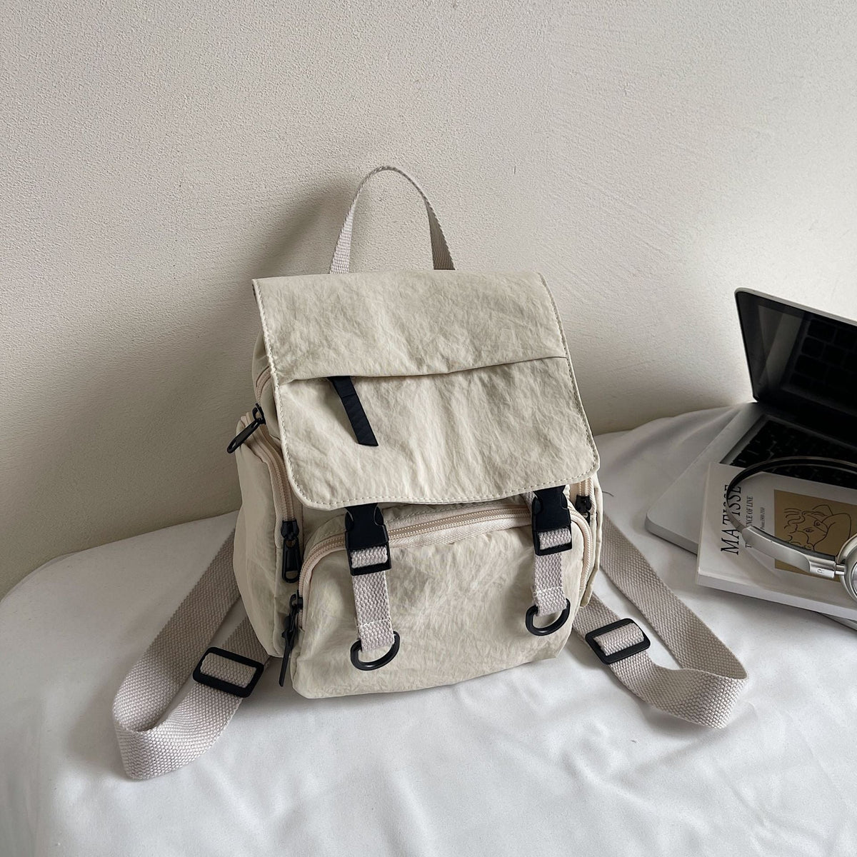 Multi-Pocket Urban Backpack LoungeYard — product view 7