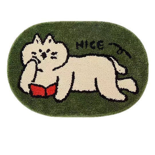 Cartoon Dog-Themed Bath Mat — product view 3