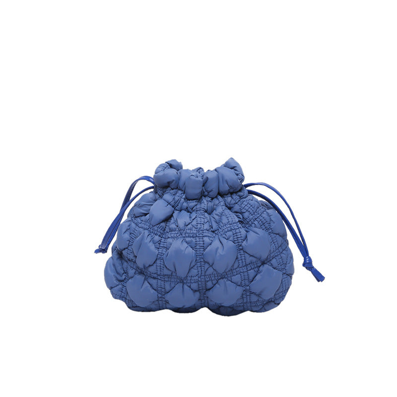Quilted Drawstring Handbag — product view 2