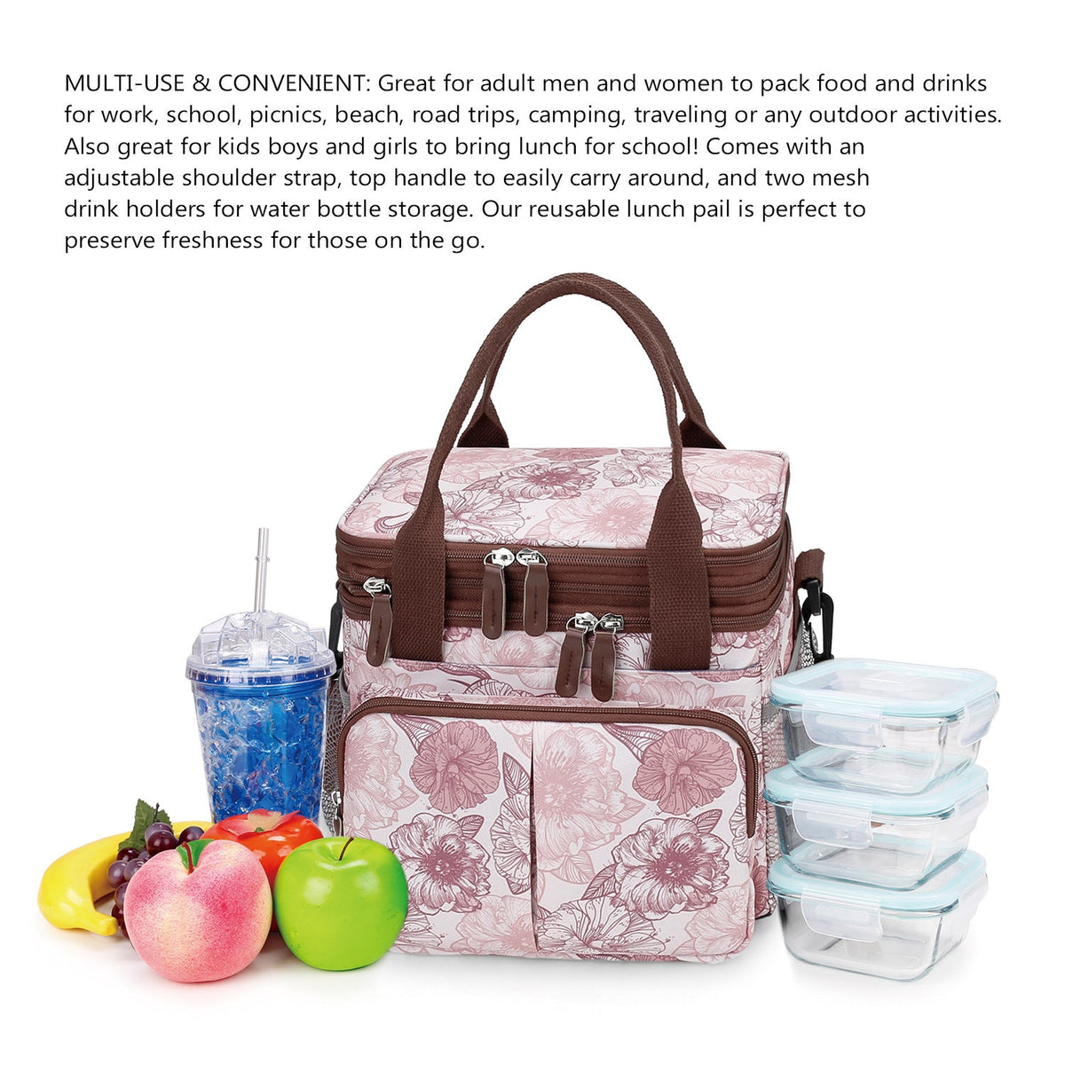 Multifunctional cooler bag LoungeYard — product view 3