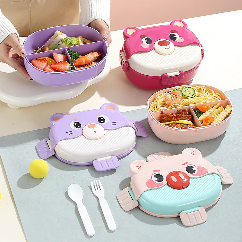 Fun-Themed Animal Bento Lunch Box — product view 1