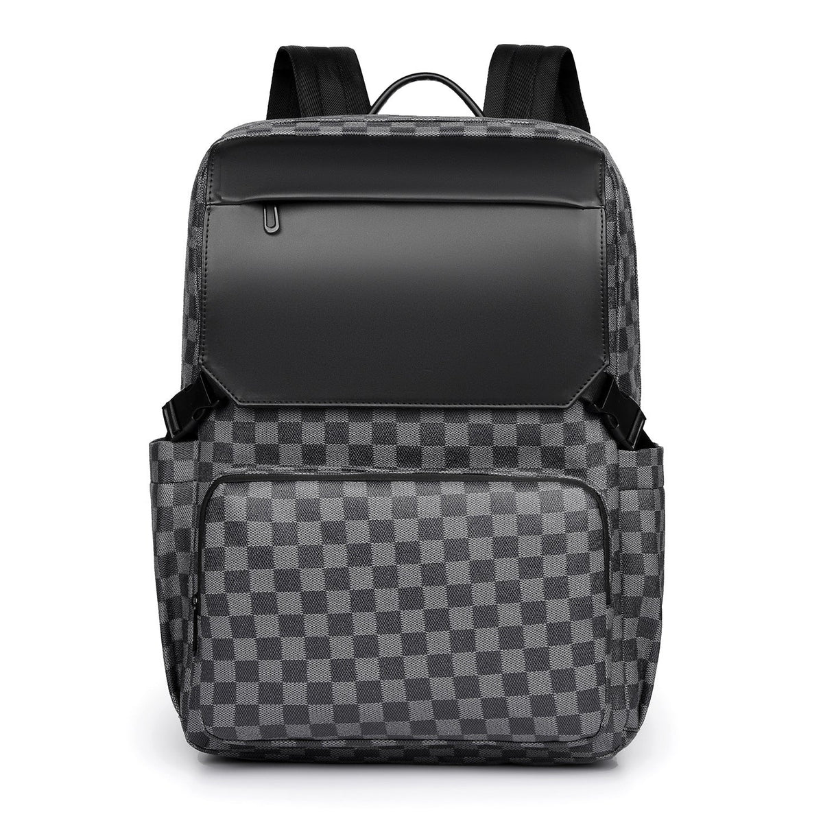 High-Quality Trendy Checkerboard Backpack LoungeYard — product view 1