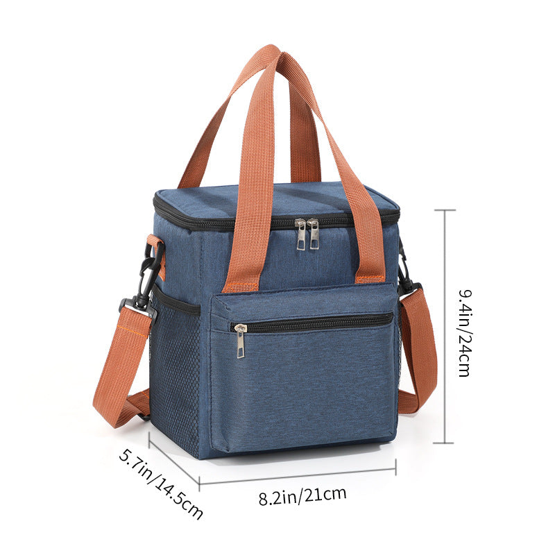 Compact cooler bag with adjustable shoulder strap LoungeYard — product view 6