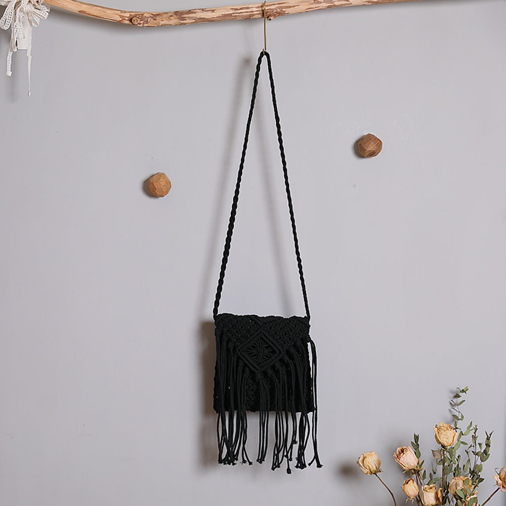 Macrame Shoulder Bag LoungeYard — product view 6