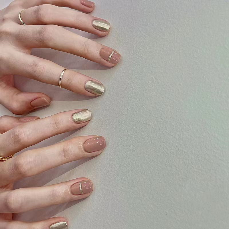 Elegant Metallic Nail Art — product view 1