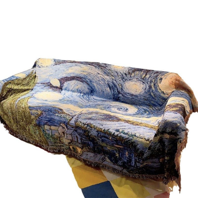 Artistic Tapestry Throw Blanket — product view 5