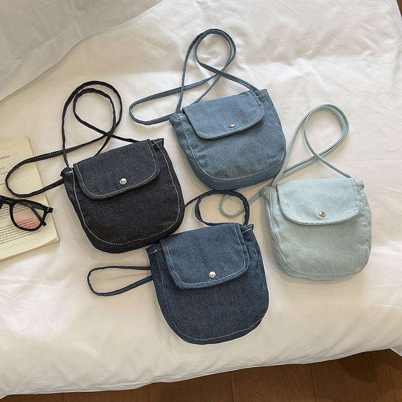 WoCompact Denim Crossbody Bag LoungeYard — product view 1