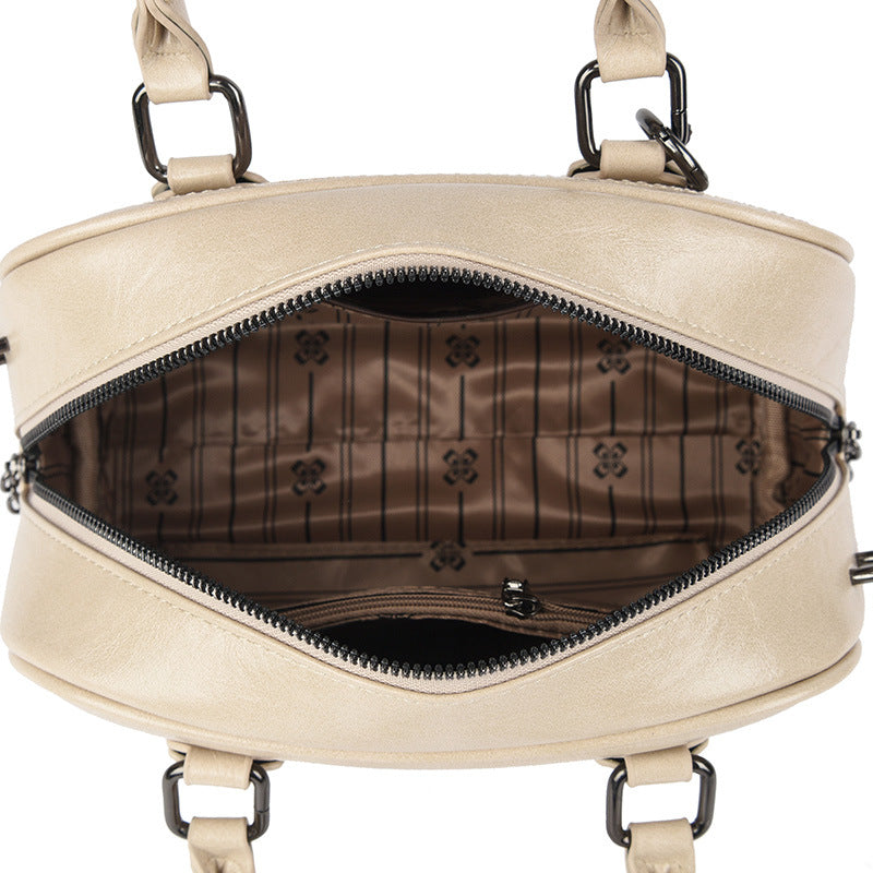 Elegant Structured Satchel LoungeYard — product view 4