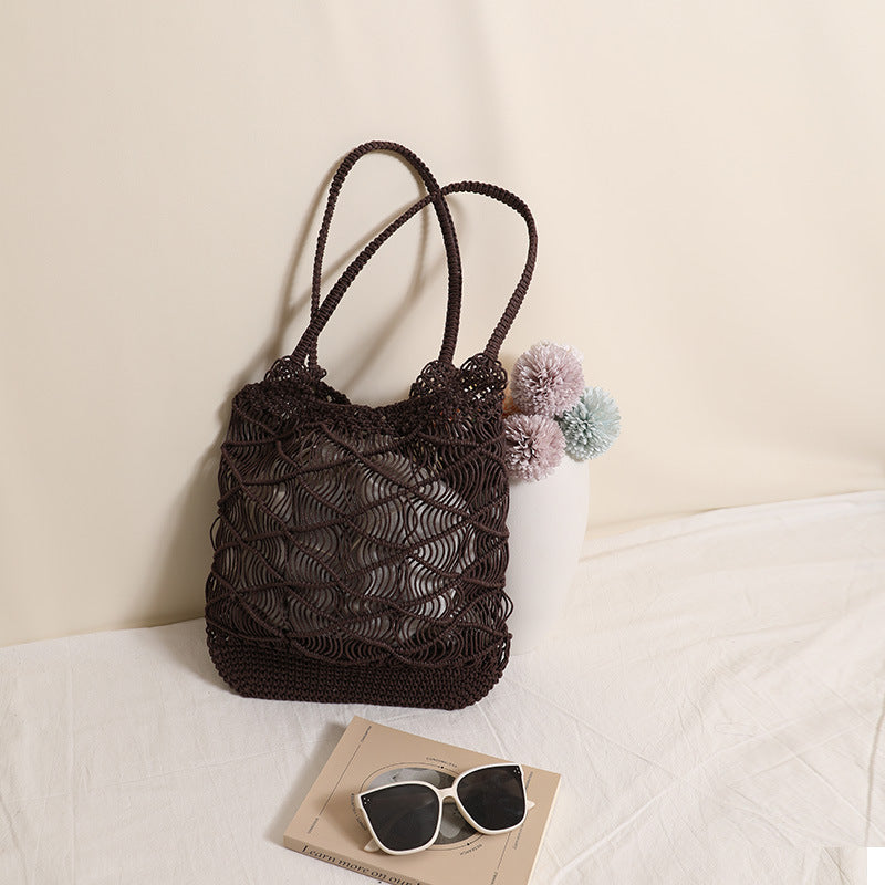 Macrame tote bag LoungeYard — product view 4