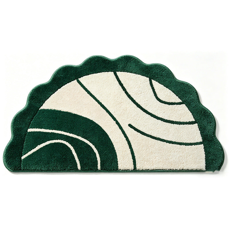 Decorative Swirl Bath Mat LoungeYard — product view 4