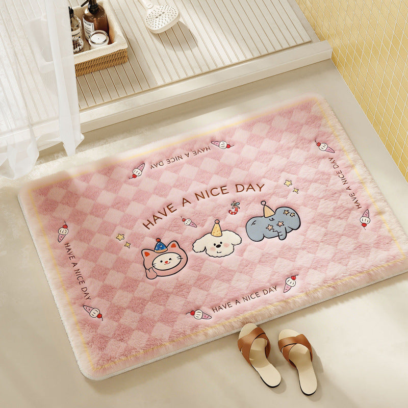 Fun and Cheerful Bath Mat — product view 6