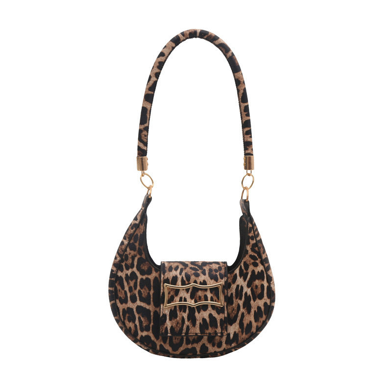 Stylish Leopard Print Handbag LoungeYard — product view 5