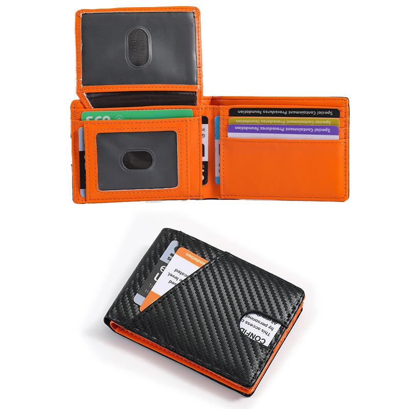 RFID Blocking Leather Wallet LoungeYard — product view 5