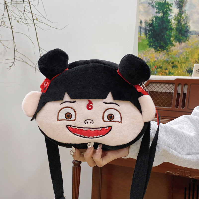 Cute Plush Character Shoulder Bag — product view 3