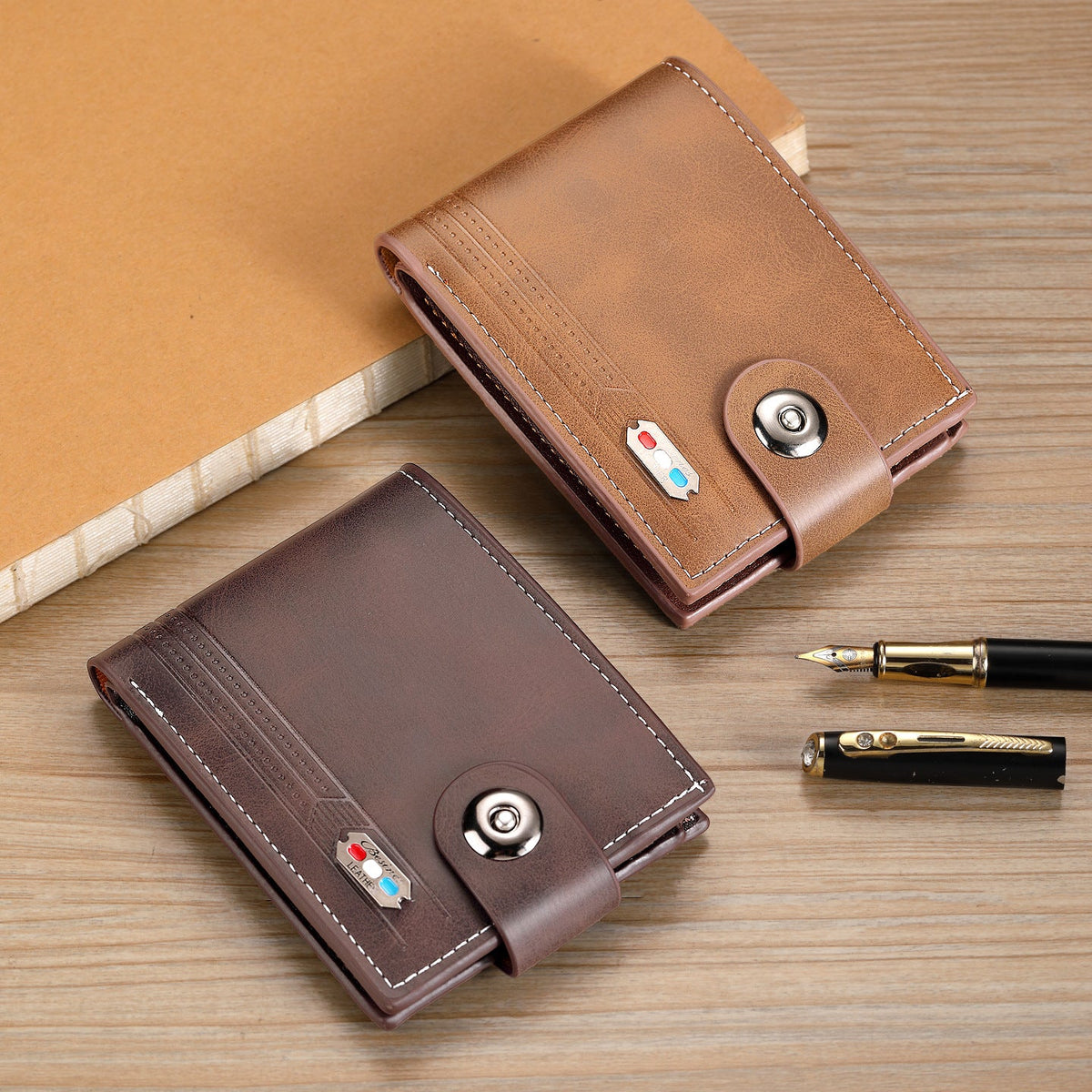 Premium Leather Bi-Fold Wallet — product view 4