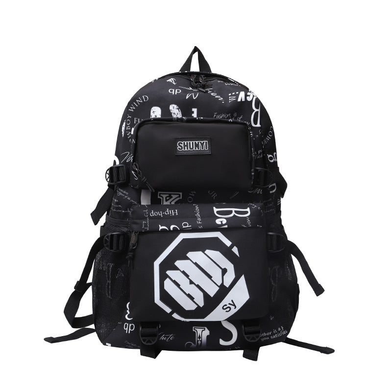 Graphic Print Backpack — product view 4
