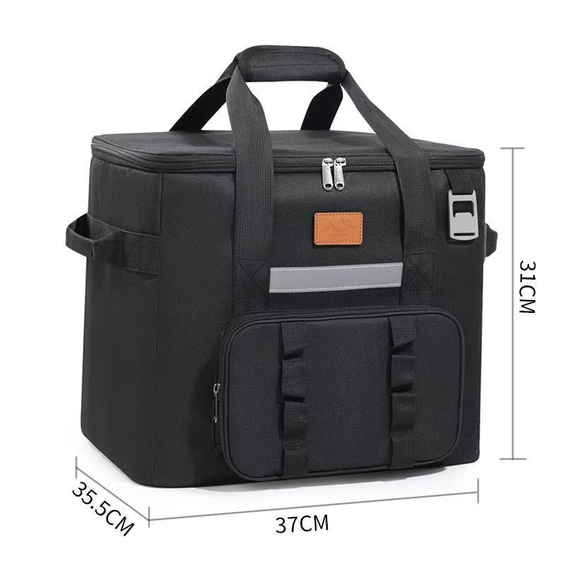 Women Insulated Picnic Cooler Bag with Side Pocket LoungeYard — product view 6