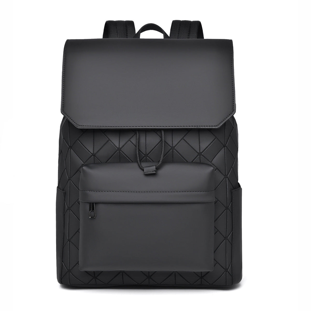 Stylish Geometric Pattern Backpack LoungeYard — product view 4