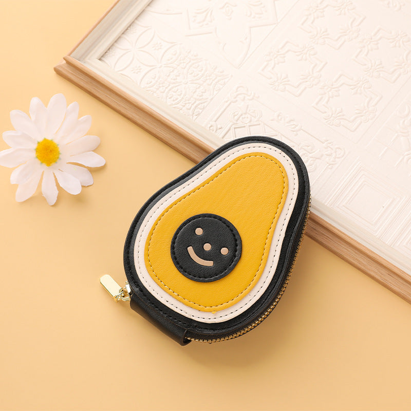 Cute Avocado-Shaped Coin Purse LoungeYard — product view 6